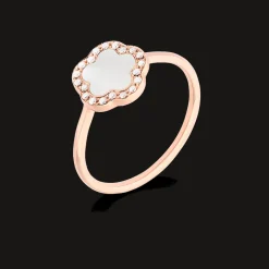 Cesare Pompanon Bague Fiore Di Mamma Nacre